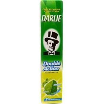 Darlie Double Action Spearmint And Peppermint Fluoride Toothpaste Travel Size 35g