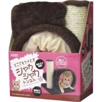 Marukan Cat Scratcher Brisky Tunnel