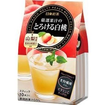 Peach 10p 6 Pcs Melting Of Nitto Tea Carefully Selected Fruit Juice Parallel Import