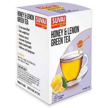 Suvai Honey & Lemon Green Tea 50g