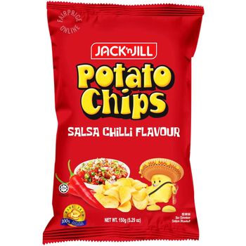 Jack 'n Jill Potato Chips Salsa Chili 150g