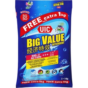 UIC Big Value Detergent Powder Regular Floral Fruity