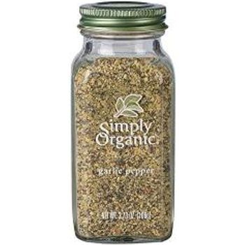 Simply Organic Garlic Pepper Certified Organic 110g