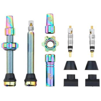 Wolf Tooth Tubeless Valve Stem Kit Oil Slick