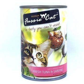 Fussie Cat Canned Food Tuna And Sardine 400g