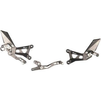 Lightech Adjustable Rear Sets Fold Up Footpeg Standard Reverse Shifting