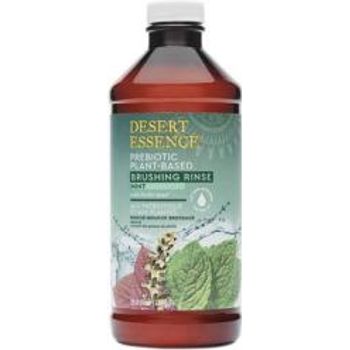 Desert Essence Brushing Rinse Plant Based Prebiotic Mint Perilla 467ml