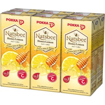 Pokka Natsbee Honey Lemon 6 Sachets 250ml