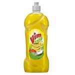 Vim Dishwash Liquid Gel Lemon 750 ml