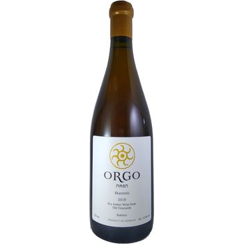 Orgo Rkatsiteli 2019 Kakheti Dry Amber Wine 750ml Abv 13%