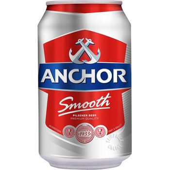 Anchor Smooth Pilsener Beer Can 330ml
