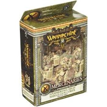 Privateer Press Warmachine Mercenaries High Shield Gun Corps Model Kit