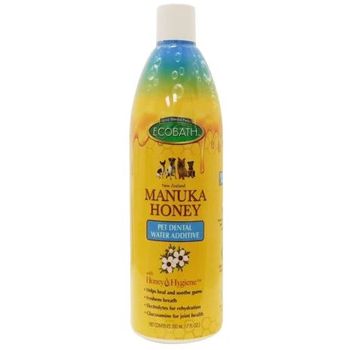 EcoBath Manuka Honey Pet Dental Additive for Dogs & Cats 500ml