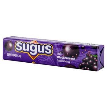 Sugus Blackcurrant Flavoured Chews 6 Sticks 30g