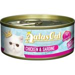 Aatas Cat Canned Food Creamy Chicken And Sardine 80g
