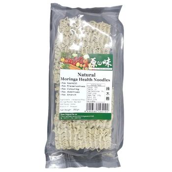 Natural Moringa Oleifera Ramen Organic Dry Noodles Pan Mee ramen 有機辣木养生拉麵 300g
