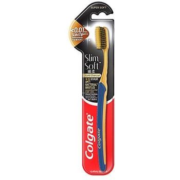 Colgate Toothbrush Slimsoft Charcoal Gold