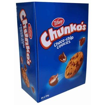 Tiffany Chunko's Choco Chip Cookies 24pcs 20g