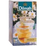 Dilmah Tea Single Origin Pure Ceylon Tea Camomile Flowers 20 Tea Bags Pack Of 3