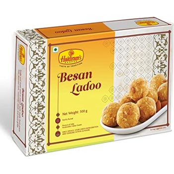 Haldiram's Nagpur Besan Ladoo (Air flown) 500g