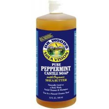 Dr. Woods Sylvia's Hair Products Castile Soaps Peppermint Soap With Shea Butter 946ml