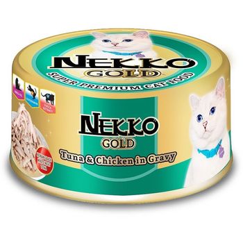 Nekko Gold Cat Tuna Chicken Flavor 85g