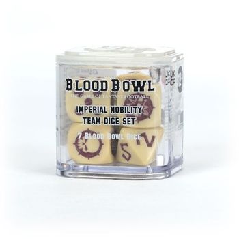 Games Workshop Blood Bowl: Imperial Nobility Team Dice Set