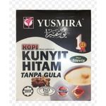 Yusmira Black Turmeric Coffee Plus Stevia 15pcs 25g