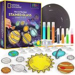 National Geographic Glow In The Dark Stained Glass Craft Kit