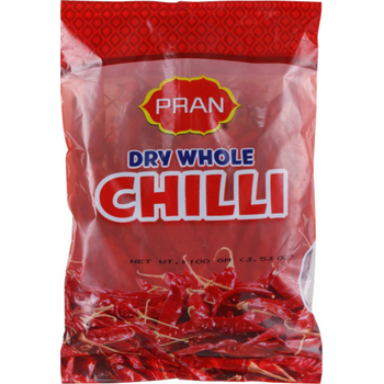 Pran Dry Whole Chilli 100g