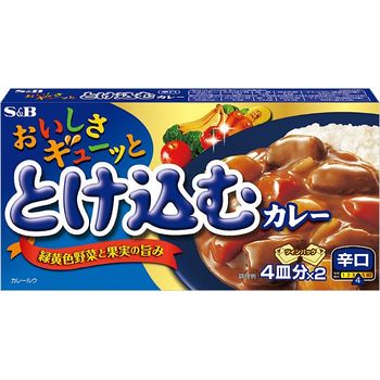 S&B Melting Delicious Curry Dry 140g