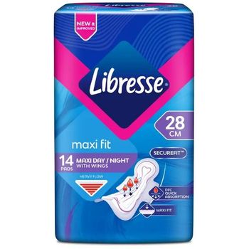 Libresse Maxi Wing 28cm 14pcs