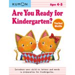 Kumon Are You Ready For Kindergarten Verbal Skills Preschool Workbook
