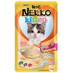 Nekko Tuna Mousse with Salmon For Kitten 70g