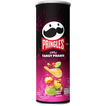 Pringles Potato Crisps Chili Tangy Prawn 97g