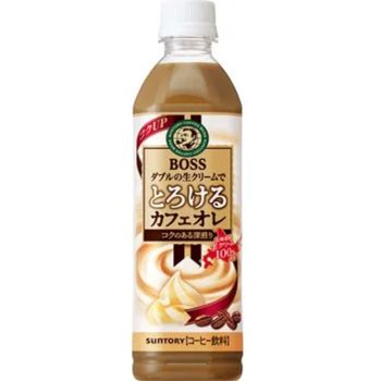 Suntory Boss Melting Cafe Au Lait Pet 500ml