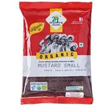Organic Mustard Seeds Small 200g 7.05oz