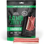 Absolute Holistic Lamb Jerky Sandwich Dog Treats 100g