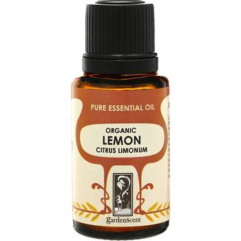 GardenScent Organic Lemon Essential Oil 15ml