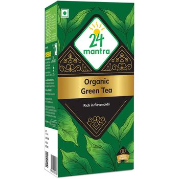 24 Mantra Organic Green Tea Powder 100g