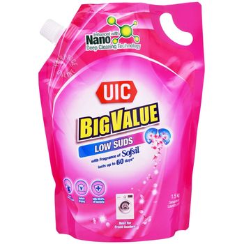 UIC Big Value Liquid Detergent Refill Low Suds