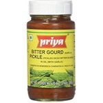 Priya Bittergourd Karela Pickle 10.6oz 300g With Garlic Single Pack