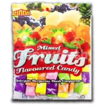 Rinda Mixed Fruits Flavoured Candy 200g