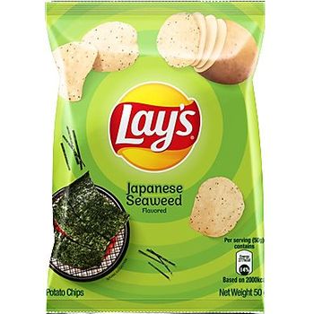 Lay's Potato Chips Japanese Seaweed 50g