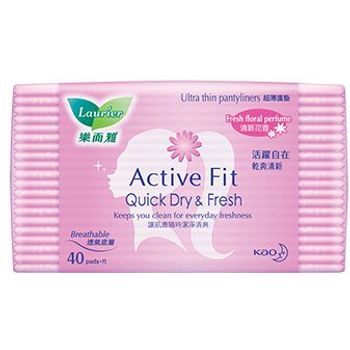 Laurier Active Fit Pantyliner Flower Perfume 40pads