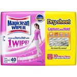 Magiclean Wiper Dry Sheet Pack 40 Sheets