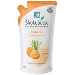 Shokubutsu Radiance Firming Body Foam Seaweed And Orange Refill 600ml