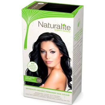 Naturalite Organic Permanent Hair Colour 2.0 Very Dark Brown