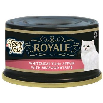 Fancy Feast Royale White meat Tuna Affair with Crab 85g