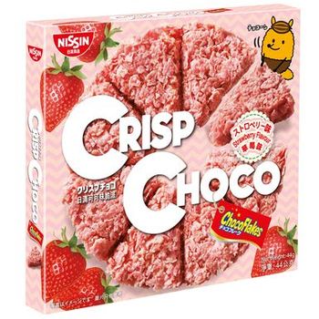 Nissin Cisco Ciscorn Crisp Choco Strawberry Flavour 44g